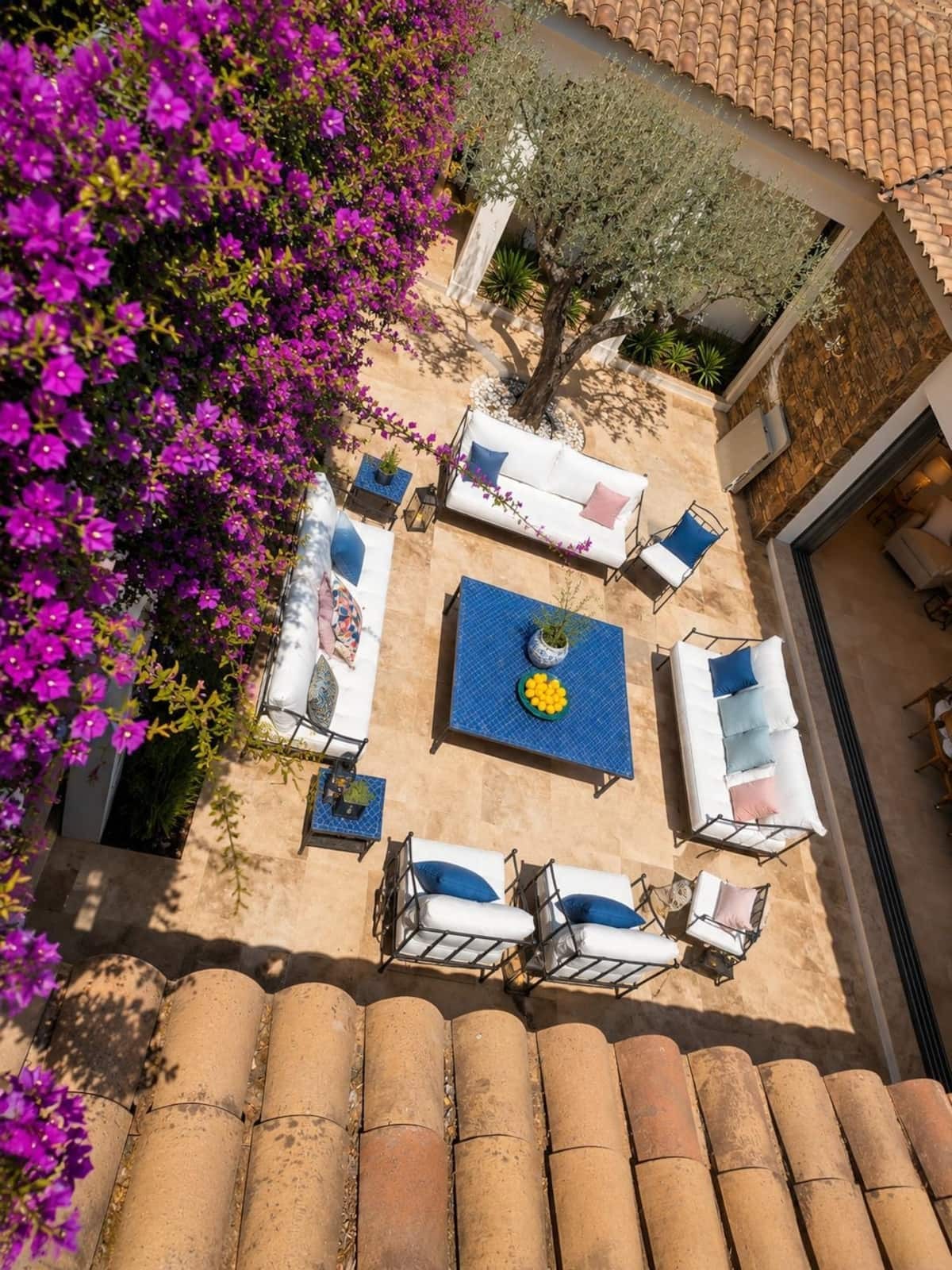 Le patio central · vue 1